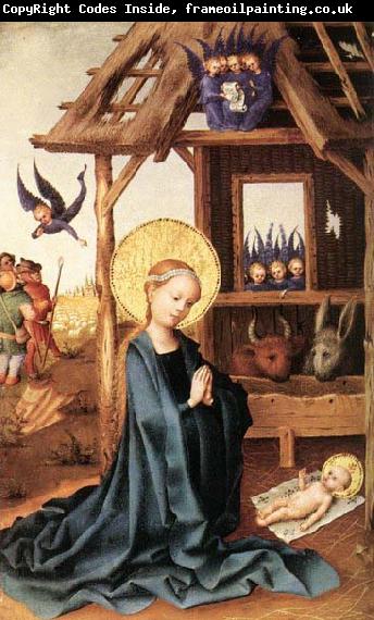 Stefan Lochner Adoration of the Child Jesus